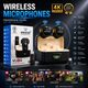 WRADER Round Collar Mic with Noise Cancellation for Vlogging - Image 4