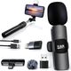 MAK All-in-One Dual Wireless Mic and LED Selfie Stick - Image 4