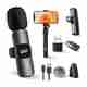 MAK All-in-One Dual Wireless Mic and LED Selfie Stick - Image 2