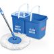 Spotzero by Milton Manual Spin Mop & Bucket Set Dust Mop (Multicolor) - Image 4
