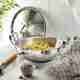 VINOD Stainless Steel Almaty Saucepot 20cm 4L with Glass Lid - Image 2
