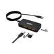 Uborn All In One Data cable set with mobile holder 60w multifunction fast charging Universal Smart Adapter Card Storage Box, Compatible with Multiple Devices. USB Cable (Black) - Image 3
