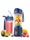 NutriPro Blender 500W Mixer Grinder, 2 Jars, Gold - Image 3
