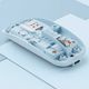 Portronics Toad 13 Ambidextrous Optical Mouse with 1200 DPI, 3 Million Click Button Life, Auto Power Saving, Runs on Single AA Battery (2.4GHz Wireless, White) - Image 4