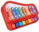 Dorytoys 2-in-1 Melody Piano Xylophone, 8 Keys, Multicolor - Image 3