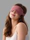 Maanisha Enterprises Eye Mask For Traveling, Sleeping With Blind Fold For Smooth & Comfortable Sleep Eye Shade (Black) - Image 3