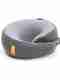 EOXO Travel Neck Pillow Cushion for Flight Car & Office | U-Shaped Headrest with Soft Neck Pillow (Grey) - Image 2