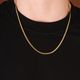 Kaima Black Square Stainless Steel Neckchain - Image 3