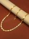 AASTHAS COLLECTIONS Gold Plated Snake Chain for Men and Boys, Gold-plated Plated Stainless Steel Chain - Image 4