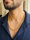 AASTHAS COLLECTIONS Gold Plated Snake Chain for Men and Boys, Gold-plated Plated Stainless Steel Chain - Image 3