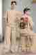 DEVU FASHION Men Night Suit Set White Striped - Image 2
