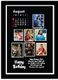 HUMTUMCREATION Wood Wall Photo Frame (Black, 8 Photo(s), Premium A4 Customized Photo Frame | Add Your Photo, Name & Message | Personalized Gift for Couples, Birthday & Home Decor Send photos on Whats-aap No (92512-82844) And Get Digital Reprint) - Image 4