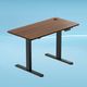 Flipkart Perfect Homes Multipurpose Study Desk with Hutch, Black - Image 4