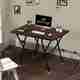 Flipkart Perfect Homes Multipurpose Study Desk with Hutch, Black - Image 2