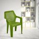 Nilkamal Trendy Plastic Chairs Set of 2, Green - Image 7