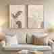 Flipkart Perfect Homes 3D Leaf Textured Round Wall Painting, 16 inch, - Image 2