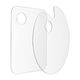 ZeelStationery Smart Rectangle Shape Colour Mixing Plate / Colour Palette with 22 Paint Wells Palettes (Set of 2, White) - Image 4