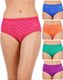 Aurova Women Hipster Panty Pack of 5 Multicolor - Image 4