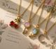ANORI ANTI TARNISH 18K PLATED NON HYPOALLERGIC COMBO OF 2 PENDANT Gold-plated, Silver Stainless Steel Pendant - Image 3