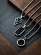 kazare Men Alloy Pendant Locket Set - Image 4