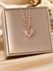 ANORI ANTI TARNISH 18K PLATED NON HYPOALLERGIC COMBO OF 2 PENDANT Gold-plated, Silver Stainless Steel Pendant - Image 4