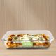 Borzor 1600ML Glass Baking Dish for Kitchen Oven & Microwave, Dishwasher Safe Baking Dish (Microwave Safe) - Image 4