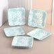 Perfectdine Melamine 11-inch Dinner Plate Set of 6, Bamboo Print - Image 4