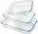 Borzor 1600ML Glass Baking Dish for Kitchen Oven & Microwave, Dishwasher Safe Baking Dish (Microwave Safe) - Image 2