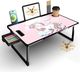VIROVIA Study Table for Home Office & Bed, Black - Image 4