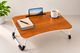 FoldFirst Multipurpose Wood Portable Laptop Table (Black Flower, - Image 4