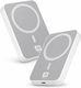 Tekne 10000 mAh 20 W Wired & Wireless With MagSafe Compact Pocket Size Power Bank (Grey, Lithium-ion, Fast Charging for Mobile, Smartwatch) - Image 4