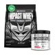 MEGAGROW Whey Protein Mass Gainer, Milk Chocolate, 1kg - Image 4