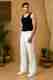 Ethnic Bay Men Black Modal Solid Regular Korean Pant Pyjama - Image 2
