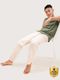 Ethnic Bay Men Black Modal Solid Regular Korean Pant Pyjama - Image 4