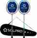 Hundred Power Storm 90g Blue Strung Badminton Racquet - Image 2