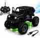 VISSHI Monster Truck for Kids | Rock Crawler 2 Wd Remote Control Car Off-Road Climbing (Black) - Image 2