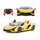 Galactic Diecast Metal Sports Car Pull Back Toy (Black) - Image 2