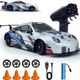 APJ enterprise RC Drift Remote Control Car with Smoke Rock Crawler Toys for Kids Black (Black) - Image 3