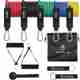 BORCELLE 11 IN ONE RESISTANCE BAND Resistance Tube (Multicolor) - Image 2