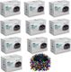 Refulgix 40 LEDs 12m Yellow String Rice Lights Pack of 10 - Image 4
