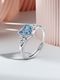 ruby collection Couple Rings Alloy Zircon NA, Silver Plated Ring Set - Image 4