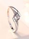Devora Sizzling Solitaire Adjustable Heart Ring - Image 4
