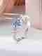 ruby collection Couple Rings Alloy Zircon NA, Silver Plated Ring Set - Image 2