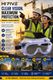Rywell Gas Mask Reusable Respirator With Filters Gas Mask For Painting, Woodworking, Construction, Sanding, Spraying, Chemicals Laboratory Safety Goggle (Free-size) - Image 3