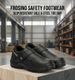 FROSINO Steel Toe Synthetic Leather Safety Shoe (Brown, S1, Size 7) - Image 4