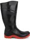 Elecant PVC 15-inch Industrial Gumboots, Non-Metallic Toe, Red, Size 8 - Image 3