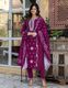 niryur Embroidered Anarkali Kurta Set - Image 3