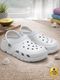 BERSACHE Men Clogs Sandal (Grey , 7) - Image 4