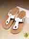 MOCHI Men Sandal (Brown, White , 9) - Image 2