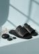 CLERKSVILLE Men Slip-On Open Toe Casual Sandal (White, 9) - Image 3